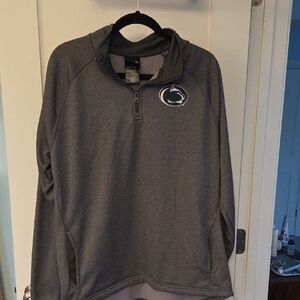 Men's Charcoal Zip-Up Sweater